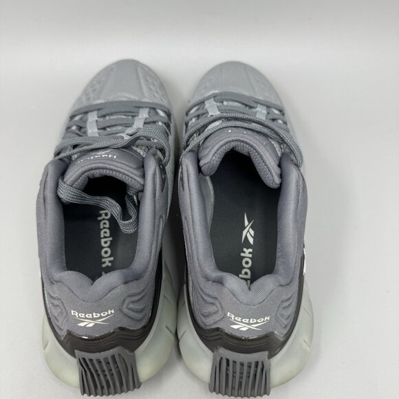 Reebok Mens Zig Dynamica Gray Running Shoes Sneakers Size 6 - Picture 7 of 9